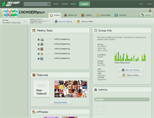 Tablet Screenshot of chowderfans.deviantart.com