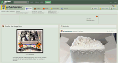 Desktop Screenshot of gertygetsgangster.deviantart.com