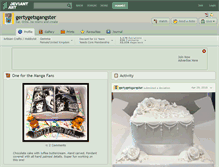 Tablet Screenshot of gertygetsgangster.deviantart.com