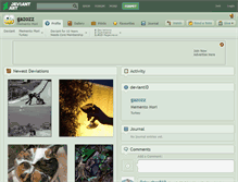 Tablet Screenshot of gazozz.deviantart.com