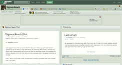 Desktop Screenshot of digimonreach.deviantart.com