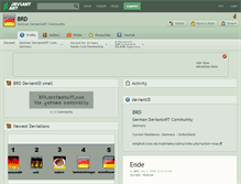 Tablet Screenshot of brd.deviantart.com