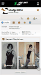 Mobile Screenshot of kludge2006.deviantart.com