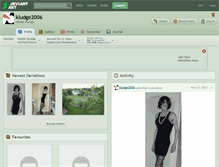 Tablet Screenshot of kludge2006.deviantart.com