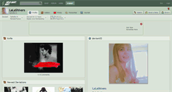 Desktop Screenshot of lalashivers.deviantart.com