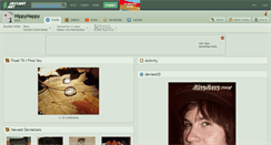 Desktop Screenshot of hippyhappy.deviantart.com