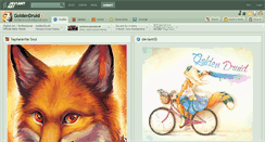 Desktop Screenshot of goldendruid.deviantart.com
