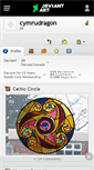 Mobile Screenshot of cymrudragon.deviantart.com