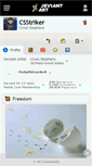 Mobile Screenshot of csstriker.deviantart.com