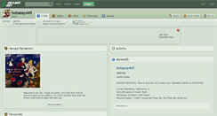 Desktop Screenshot of hotsassy445.deviantart.com