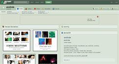 Desktop Screenshot of anolinde.deviantart.com
