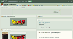Desktop Screenshot of dbz-battleground.deviantart.com