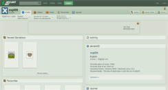 Desktop Screenshot of expl0it.deviantart.com