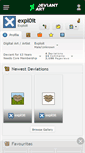 Mobile Screenshot of expl0it.deviantart.com
