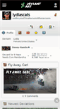 Mobile Screenshot of lydiascats.deviantart.com