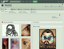 Tablet Screenshot of fallenskillz.deviantart.com