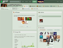 Tablet Screenshot of lordofthefliesfans.deviantart.com