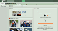 Desktop Screenshot of hatakekakashifanclub.deviantart.com