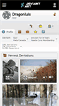 Mobile Screenshot of dragonluis.deviantart.com