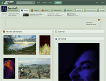 Tablet Screenshot of bernhoft.deviantart.com