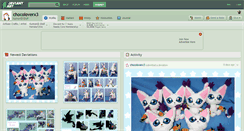 Desktop Screenshot of chocoloverx3.deviantart.com