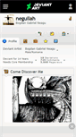 Mobile Screenshot of negullah.deviantart.com