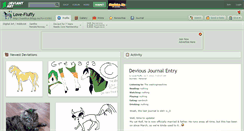 Desktop Screenshot of love-fluffy.deviantart.com