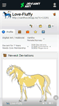 Mobile Screenshot of love-fluffy.deviantart.com