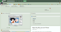 Desktop Screenshot of pikadav.deviantart.com