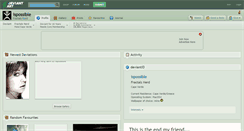 Desktop Screenshot of ispossible.deviantart.com