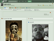 Tablet Screenshot of nightwish24.deviantart.com