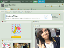Tablet Screenshot of anna-chan-omg.deviantart.com