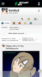 Mobile Screenshot of kuroku2.deviantart.com