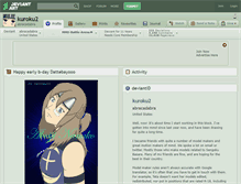 Tablet Screenshot of kuroku2.deviantart.com