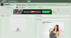 Desktop Screenshot of aliciaholder.deviantart.com