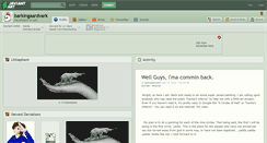 Desktop Screenshot of barkingaardvark.deviantart.com