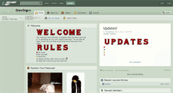 Desktop Screenshot of drawlings.deviantart.com