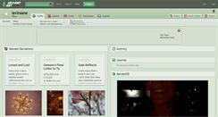 Desktop Screenshot of lavinsane.deviantart.com