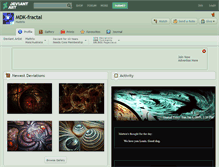 Tablet Screenshot of mdk-fractal.deviantart.com
