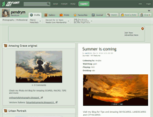 Tablet Screenshot of pendrym.deviantart.com
