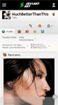 Mobile Screenshot of muchbetterthanthis.deviantart.com