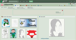 Desktop Screenshot of cinthyaverlaine.deviantart.com