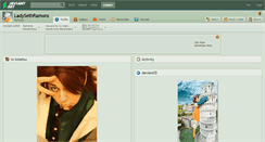 Desktop Screenshot of ladysethramons.deviantart.com