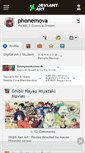 Mobile Screenshot of phonemova.deviantart.com