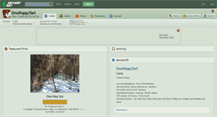 Desktop Screenshot of emopoppytart.deviantart.com
