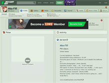 Tablet Screenshot of miss-fifi.deviantart.com