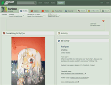 Tablet Screenshot of kuripan.deviantart.com