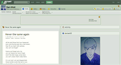 Desktop Screenshot of dan-west.deviantart.com