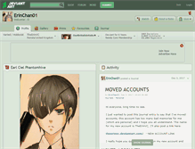 Tablet Screenshot of erinchan01.deviantart.com