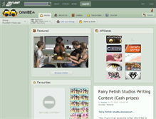Tablet Screenshot of omnibe.deviantart.com